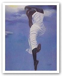 Reaching Higher by Laurie Cooper 22"x27.5" Art Print Poster African-American