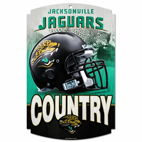 Jacksonville Jaguars Wood Signs