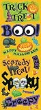 K&Company Tim Coffey Halloween Adhesive Chipboard
