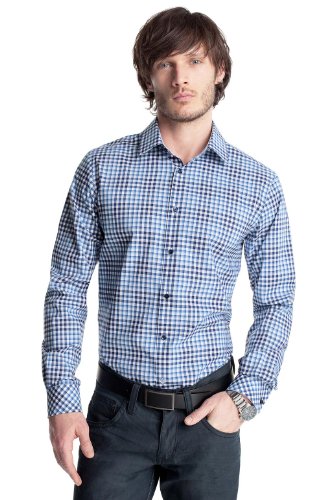 ESPRIT Collection Herren Businesshemd Slim Fit, 
