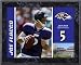 Joe Flacco Baltimore Ravens 8x10 Color Plaque
