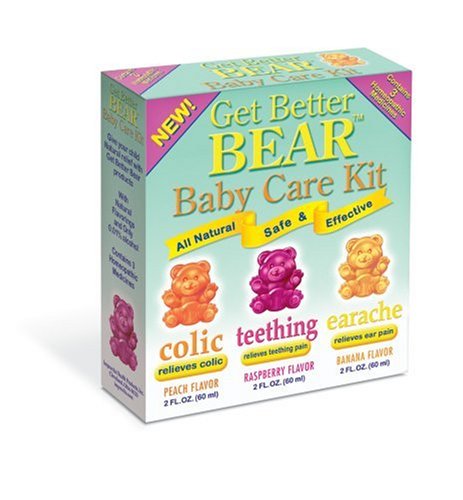 Get Better Bear Baby Care Kit for Colic, Teething and Earache