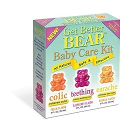 Get Better Bear Baby Care Kit for Colic, Teething and Earache