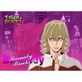 TIGER&BUNNY もふもふひざ掛け バーナビー柄
