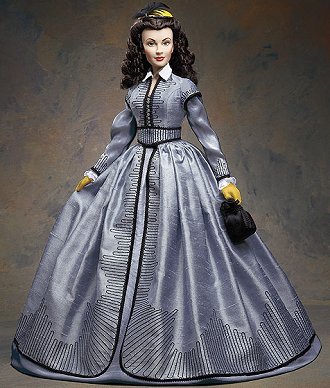 Scarlett O`hara - Shanty Town Vinyl Portrait Doll From Gone With The Wind