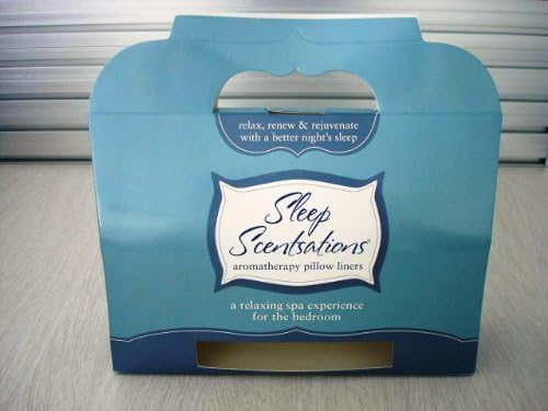 Sleep Scentsations Snore RX Pillow Liners - Box of 8 by Therascent Products by Sleep Scentsations