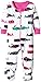 Hatley Baby Girls' Whales Footed Coverall