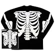 Misfits - Bones - Glow-In-The-Dark Long Sleeve Black T-Shirt
