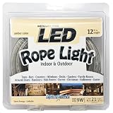 Buy 12' LED Rope Light Amber - Christmas Light Indoor Outdoor by Lights of America by Lights of America