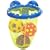 Cuckoo Alex Rub A Dub Hoops For The Tub Bath Toy