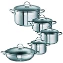 Rohe Germany 254021-05 Merana Nimm-4-Set plus, Topfset Edelstahl 5-teilig