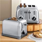 Cuisinart CPT-180 Metal Classic 4-Slice Toaster, Brushed Stainless