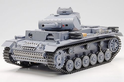 Smoking 1:16 RC Tank German Tiger I Panzer w/. Engine Sound & Airsoft Gun