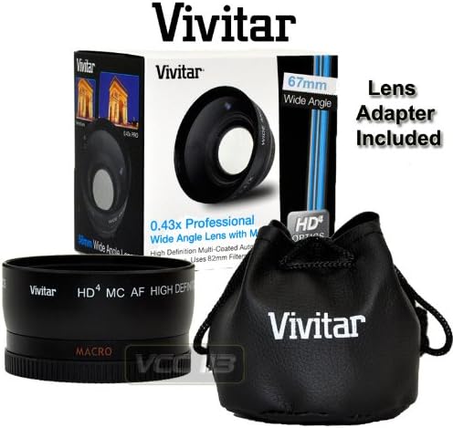 VIVITAR Wide Angle 0.43x 67MM HD With MACRO for Nikon Coolpix L120