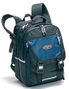 Schulrucksack Rucksack Sportrucksack mit EVA-Rückenpolsterung und Reflektoren -Bienenwabengewebe- 375-blau Maße: ca. 46x32x22 cm