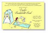Printable Beach Bride Cards - 20 Cards with Envelopes