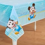 Hallmark Mickey's 1st Birthday Table Cover