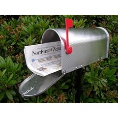 Original US-Mailbox Premium - Unser Bestseller! Aluminium, "Made in USA" - US Mailbox - Briefkasten