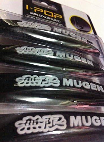 Honda Mugen Door Edge Guards 3m Striped Carbon Anti Bump Protector Vehicle Accessories 4pcs Trims Stickers