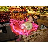 MyFancyCover Pink Orient Baby Shopping Cart and High Chair Cover