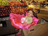 MyFancyCover Pink Orient Baby Shopping Cart Cover