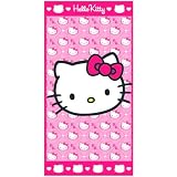 Drap de plage Hello Kitty serviette Dim : 75x150 cm