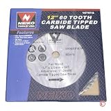 Buy 12 60 Tooth Carbide Tipped Saw Blade by Neiko