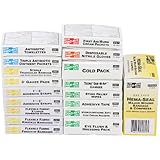 Pac-Kit by First Aid Only 5301R 132 Piece First Aid Refill Pack, For 5301 and 5311 24 Unit Kits