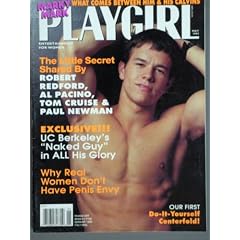 Playgirl Magazine, issue dated  May 1993 Marky Mark sexy cover; UC Berkelys NAKED GUY in all his glory; Secret of Robert Redford, AL Pacino, Tom Cruise and Paul Newman