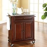 Crosley Furniture KF30023EMA Portable Island Kitchen Cart