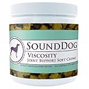Herbsmith Sound Dog Viscosity 60 Count Joint Support Chews for Dogs and Cats, Small