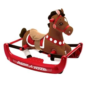 Radio Flyer Soft Rock and Bounce Pony with Sound