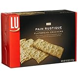LU Pain Rustique Flatbread Crackers, 4.5-Ounce Boxes (Pack of 6)