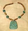 Chrysocola Pendant Necklace