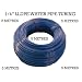 Nature's Water 5 metres of 1/4" Tubing LLDPE Blue for RO Water Filter System & American Style Fridge Freezer