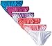 Fruit of the Loom Women's 6 Pack Assorted Cotton Low-Rise Bikini Panties