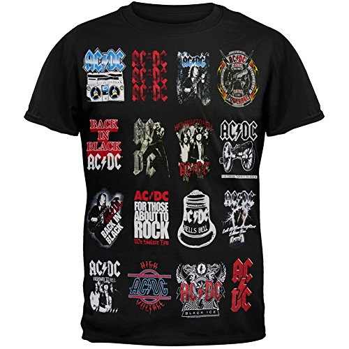 AC/DC - Poster Art Black T-Shirt