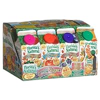 Florida's Natural Assorted Flavors Nuggets, Mini Juice, 1.5-Ounce Carton (Pack of 12)