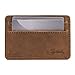 Saddleback Leather Front Pocket ID Wallet - Indestructible, Thin, Minimalist ID and Card Holder