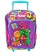 My Barney Backpack with Luggage Wheels