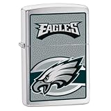 51Lhb4C20sL. SL160  Zippo NFL Eagles Lighter (Silver, 5 1/2 x 3 1/2 cm)