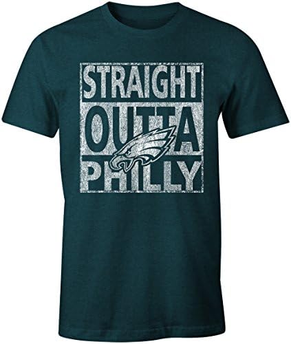 True Head Philadelphia Eagles "Philly City" T-Shirt (2XL, Midnight)