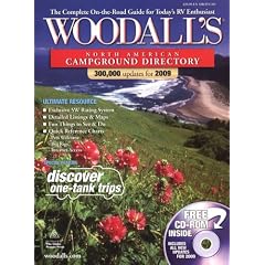Woodall's North American Campground Directory with CD, 2009