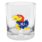 Kansas City Chiefs NCAA Double Rocks Glass