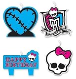 Monster High - Mini Molded Candles Party Accessory