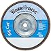 Weiler Big Cat High Density Abrasive Flap Disc, Type 27, Threaded Hole, Phenolic Backing, Zirconia Alumina