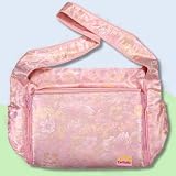 Creame Flowers Silk Boutique Diaper Bag