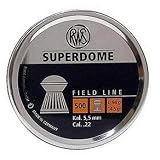 RWS Superdome .22 Cal, 14.5 Grains, Domed, 500/Tin