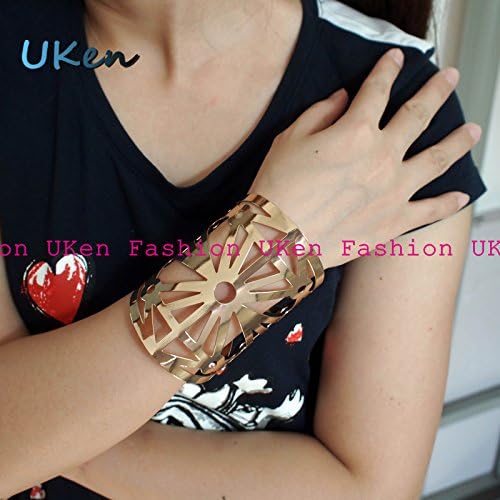 Sweet Brownie India Style Hollw out Geometry Shape Cuff Bracelets,Fashion Bangles Jewelry For Women Party Or Casual Dress ,UB229