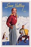 IMAGE OF Sun Valley - Vintage Ski / Travel Poster